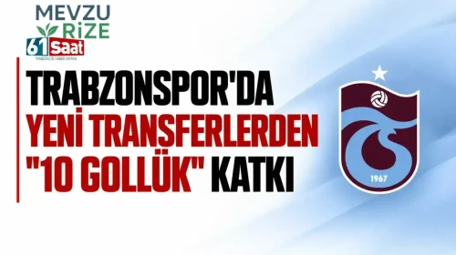Trabzonspor'un Yeni Transferleri 10 Golle Takıma Güç Katıyor