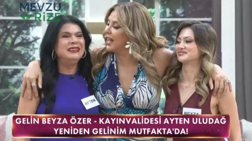 Gelinim Mutfakta Beyza Özer Kimdir, Nereli? Kayınvalidesi Ayten Uludağ ile Yeniden Yarışıyor
