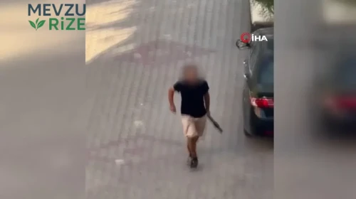 Tartıştığı kişinin kapısına pompalı tüfekle dayandı, mahalleliye korku dolu anlar yaşattı