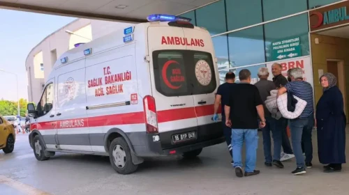 Bursa'da sobadan sızan gaz çifti hastanelik etti : 2 kişi tedavi altında