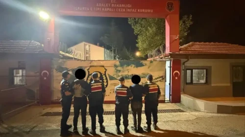 Isparta'da dört büyükbaş hayvan çalan iki şüpheli tutuklandı
