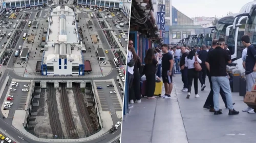 İstanbul'da iğne atsan yere düşmüyor! Okula dönüş yoğunluğu sürüyor: 'Gidişler boş, dönüşler paket doldu'