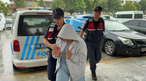 Samsun'da 16 ayrı suçtan aranan kadın jandarma denetiminde yakalandı