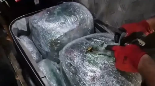 Şanlıurfa'da yolcu otobüsünde 17 kilo uyuşturucu ele geçirildi
