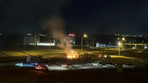 Tekirdağ'da düğün eğlencesi kabusa döndü : Havai fişekler yangın çıkardı