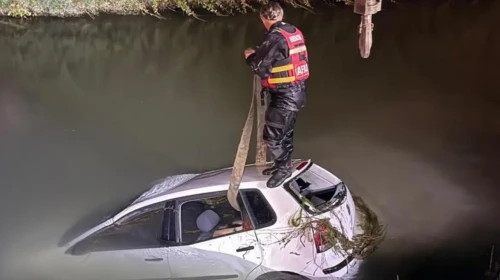 Tokat'ta feci kaza: Sulama kanalına devrilen araçta iki kişi hayatını kaybetti!