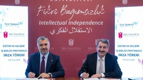 Türk Telekom ve İbn Haldun Üniversitesinden Eğitim İş Birliği Protokolü