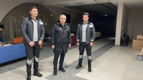 Erzurum’da ağır kışta güvenlik hizmetleri kesintisiz devam ediyor