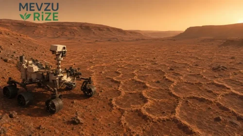 Mars'ta Sansasyonel Keşif: Curiosity, Poligon Şeklindeki Dev Deniz İzlerini Ortaya Çıkardı!