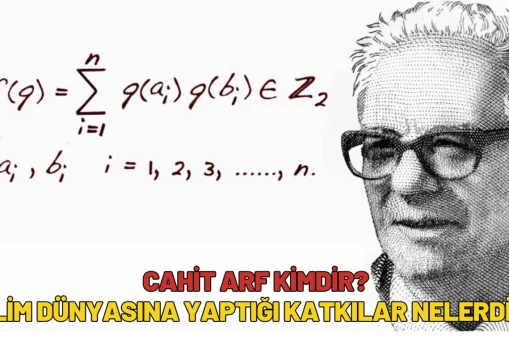 Cahit Arf kimdir? Bilim dünyasına yaptığı katkılar nelerdir?