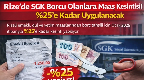 Rizeli Emekli Dul ve Yetim Maaşları Kesiliyor
