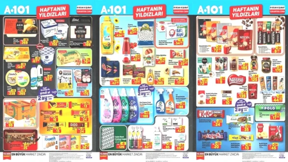 A101'de Şaşırtan İndirimler! En Çok Tercih Edilen Ürünler Burada!