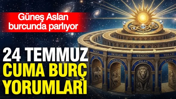 Aslan Burcunun Işıltısı: 24 Temmuz Cuma Günlük Burç Yorumları!