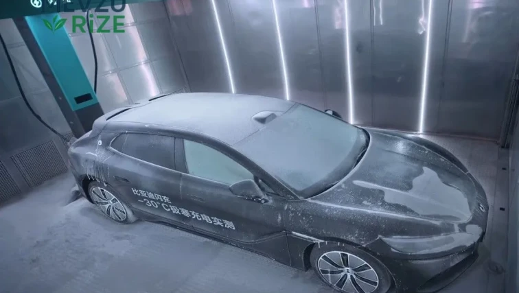 Byd Ultra Hızlı Şarj Sistemini -30 Derecede Test Etti