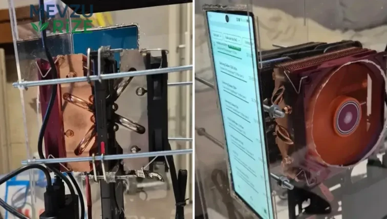 Telefonu söktü, masaüstü bilgisayara çevirdi: Sonuç şaşırttı