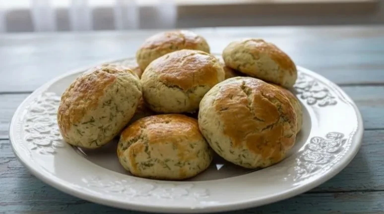 Dereotlu Sirkeli Kıyır Poğaça Tarifi | Kahvaltılık ve Çay Saati Lezzeti