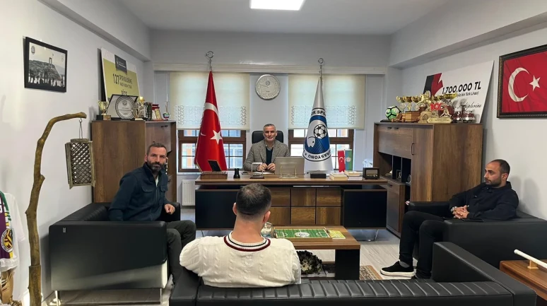 Saldırı sonrası Rize Amatör Spor Kulüpleri Federasyonu'ndan destek ziyareti gerçekleşti