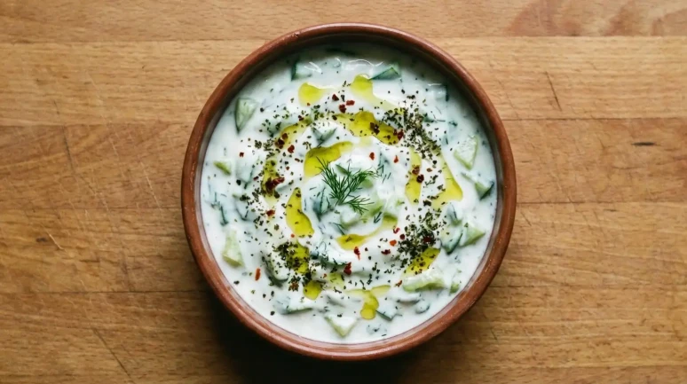 Ne Sulu Ne Katı Tam Kıvamın Cacık Tarifi