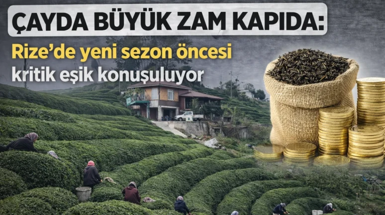 Çayda büyük zam kapıda: Rize’de yeni sezon öncesi kritik eşik konuşuluyor
