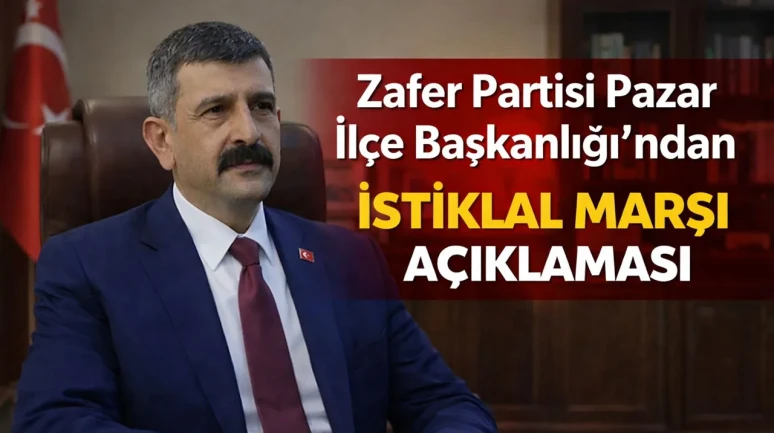 Zafer Partisi'nden marş tartışmalarına sert tepki: "İdeolojik deneylere izin vermeyeceğiz!"