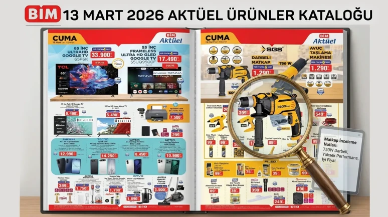 Bim 13 Mart İndirim Kataloğu Yayında!