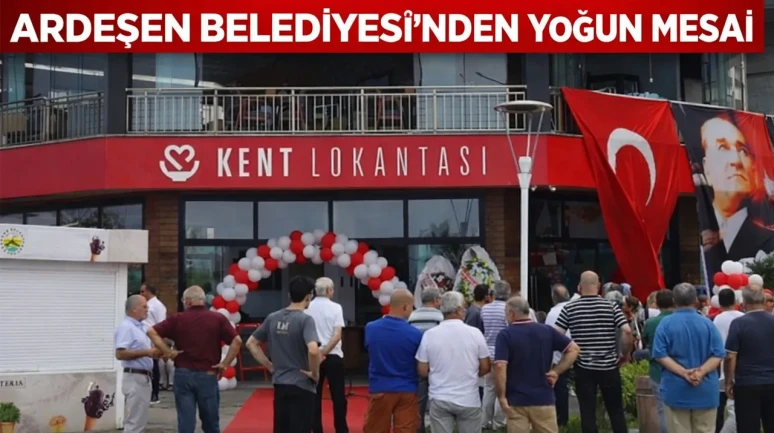 Ardeşen Belediyesi’nden Yoğun Mesai