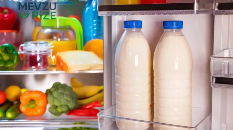 Sütün Buzdolabında Doğru Saklama Yeri: Kapı mı, Raflar mı?