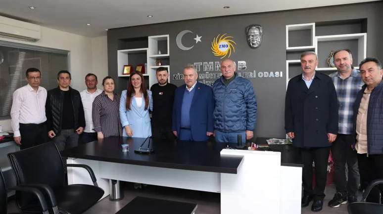 AK Parti Rize İl Başkanlığı, Ziraat Mühendisleri Odası’na Resmi Ziyaret Gerçekleştirdi