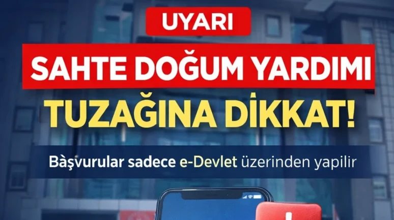 Rize'de doğum yardımı başvurularına ilişkin uyarı yapıldı