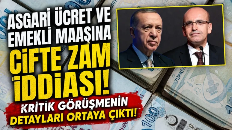 Asgari ücret ve emekli maaşlarına yeni zam sinyali! Ekonomik yollar çiziliyor