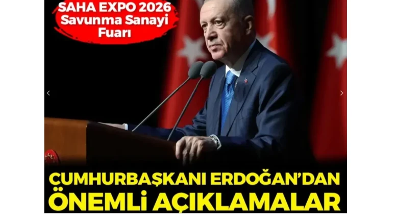 Cumhurbaşkanı Erdoğan'dan Dikkat Çeken Açıklamalar Geldi!