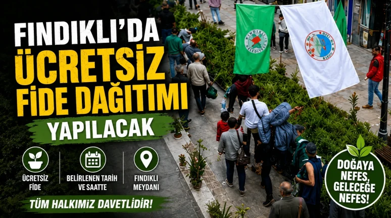 Fındıklı'da Geleneksel Fideler 1 Haziran'da Ücretsiz Dağıtılacak!