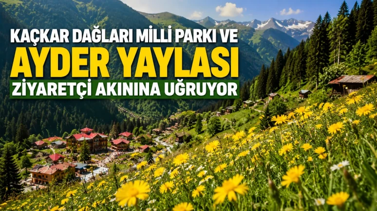 Kaçkar Dağları Milli Parkı ve Ayder Yaylası Ziyaretçi Akınına Uğruyor