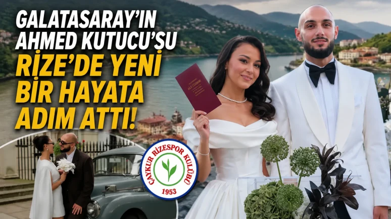 Galatasaray'ın Ahmed Kutucu'su Rize'de yeni bir hayata adım attı!