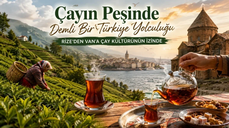 Çayın Peşinde Türkiye Yolculuğu: Rize’den Van’a Çay Kültürü