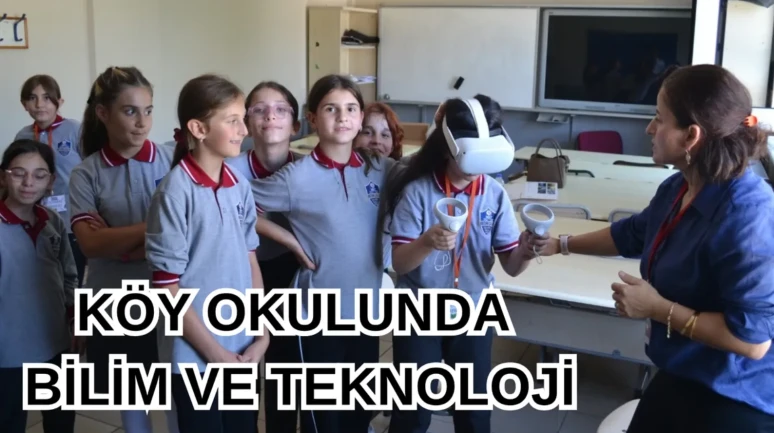 Köy Okulunda Öğrenciler Bilim, Teknoloji ve Üretimle Buluştu: İki Günde 11 Atölye