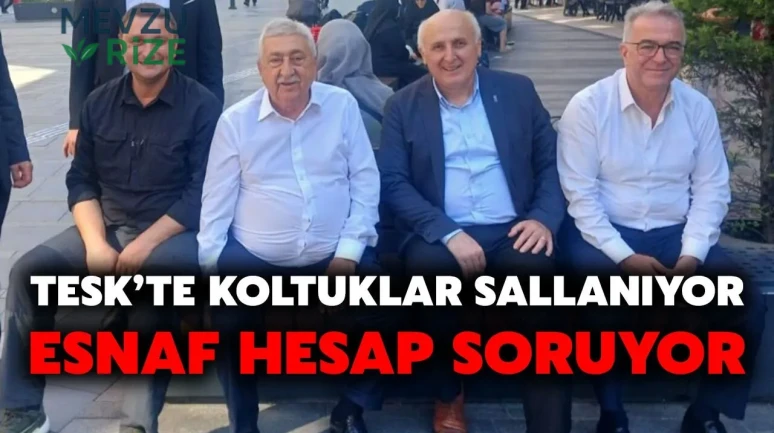 TESK'te koltuklar sallanıyor, esnaf hesap soruyor