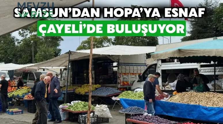 Çayeli’nde Geleneksel Çarşamba Pazarı Geleneği Kesintisiz Sürüyor!