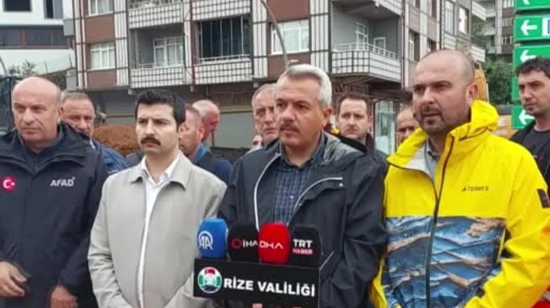 Rize'de Sel Felaketi: Vali'den Dikkat Çeken Açıklama "Bu Yılın En Büyük Afetini Yaşıyoruz"