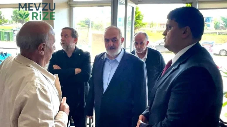 Yeniden Refah Partisi'nden Rize'ye Geçmiş Olsun Ziyareti: Yaraları Birlikte Saracağız