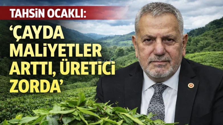 Tahsin Ocaklı: “Çayda Maliyetler Arttı, Üretici Zorda”