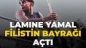 Lamine Yamal şampiyonluğu Filistin bayrağıyla kutladı