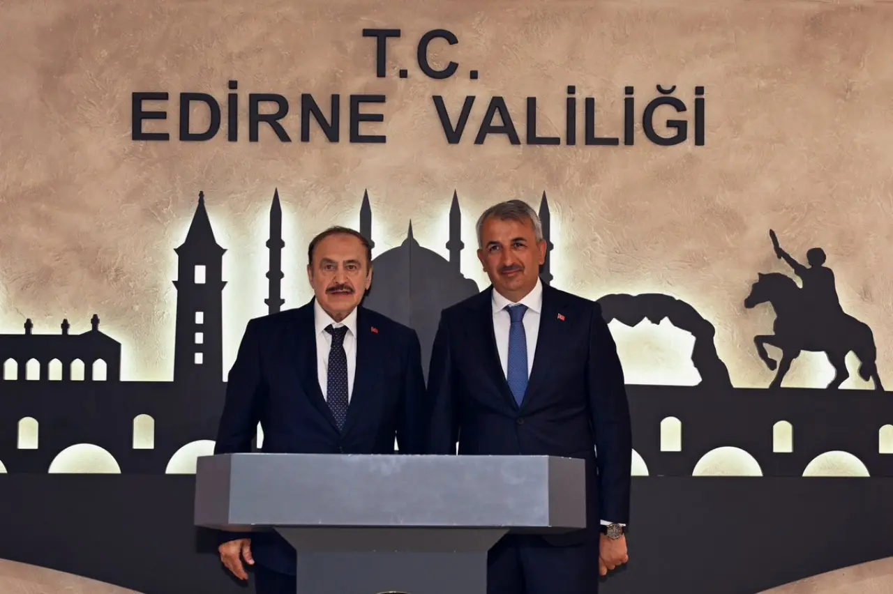 Veysel Eroğlu'ndan Edirne'de yoğun program