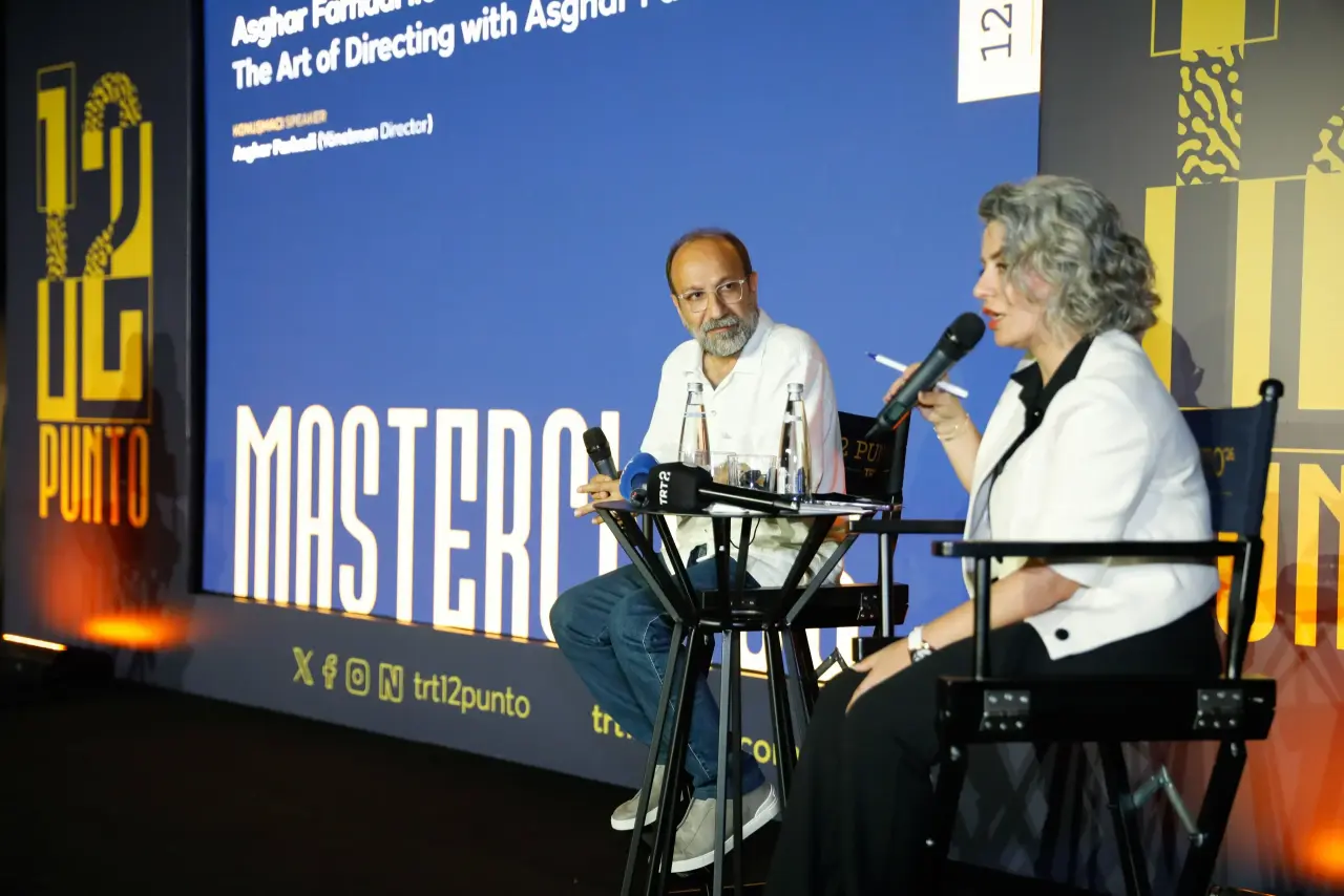 Usta yönetmen Asghar Farhadi, genç sinemacılarla buluştu 6 Usta yönetmen Asghar Farhadi, genç sinemacılarla buluştu