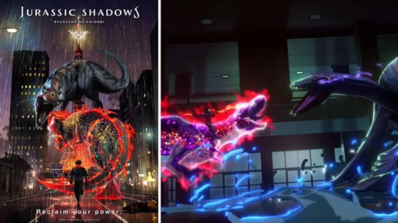Dinozorlarla Ninjaları Karşı Karşıya Getiren Jurassic Park Esintili Yeni Maceradan İlk Fragman 47 Jurassic Shadows Poster