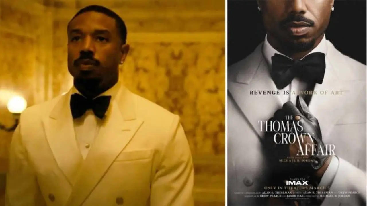 Michael B. Jordan'ın Yıllardır Hayalini Kurduğu Projeden İlk Fragman Geldi 61 The Thomas Crown Affair İlk Poster