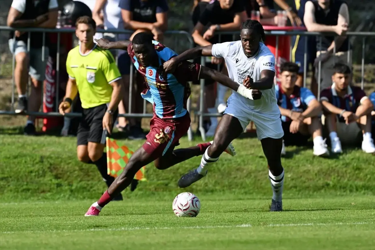 Trabzonspor hazırlık maçında Udinese'yi mağlup etti 14 Trabzonspor hazırlık maçında Udinese'yi mağlup etti