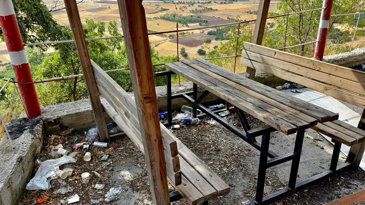 Damlalı Dede Mesire Alanı bakımsızlıktan harabeye döndü