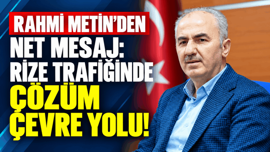 Rahmi Metin’den çevre yolu açıklaması: “Şehrin geleceğini kurtaracak”
