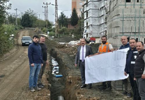 Vakfıkebir OSB İçme Suyu Terfi Hattı Projesinde 2 Bin 500 Metrelik İmalat Tamamlandı